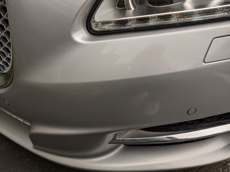 Illustration for article titled Bumper Repaint - Before & After